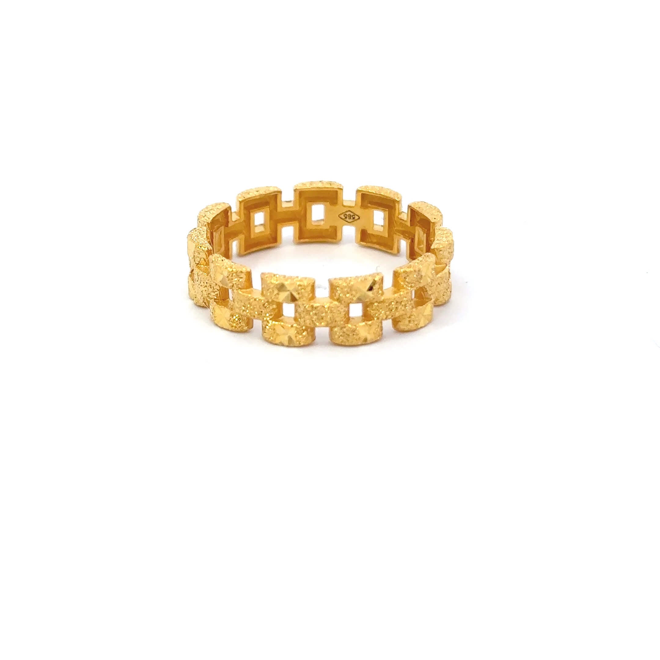 Gouden 14k ''Royce'' Rolex ring