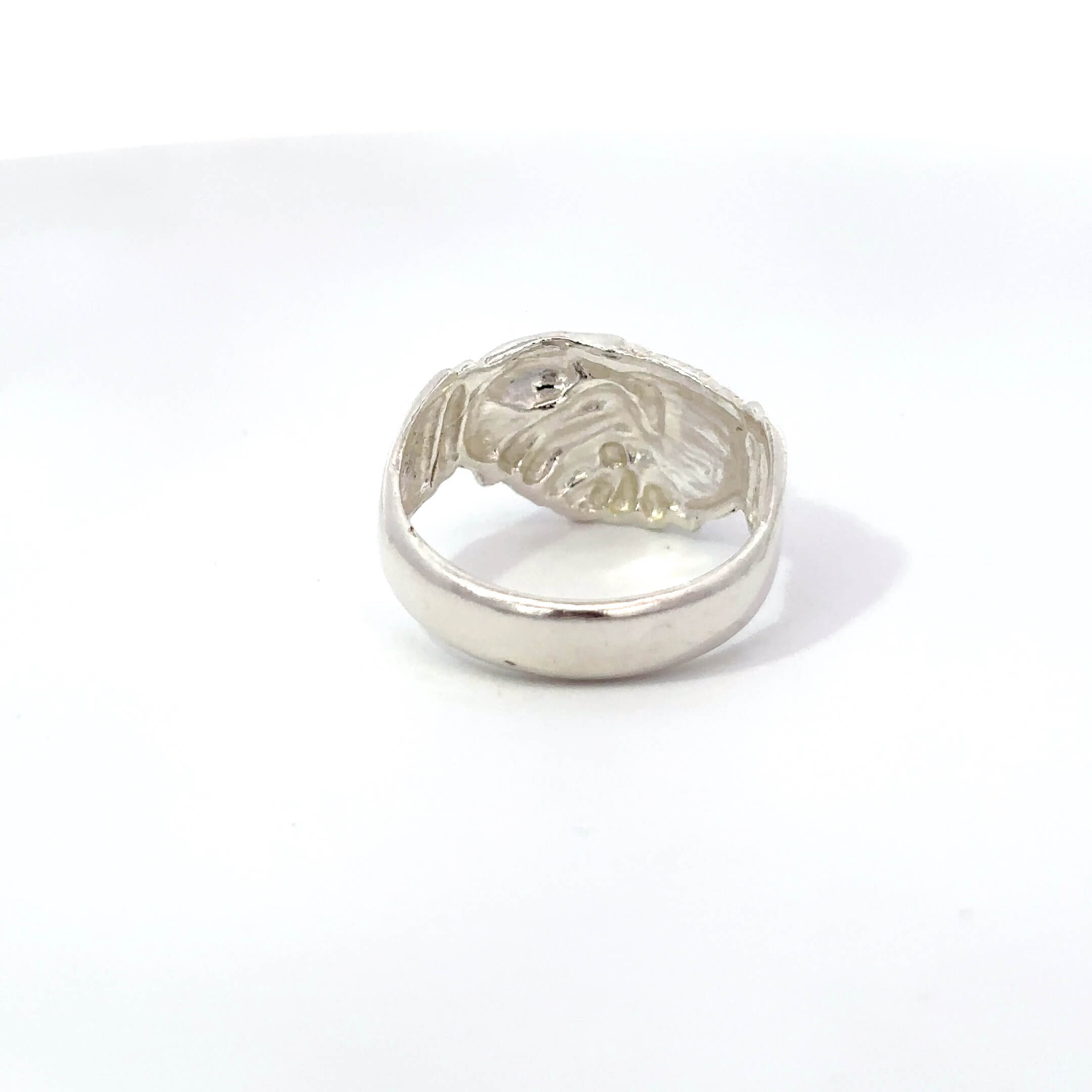 Zilveren vriendschapsring ''Calvin'' (met diamond frost)