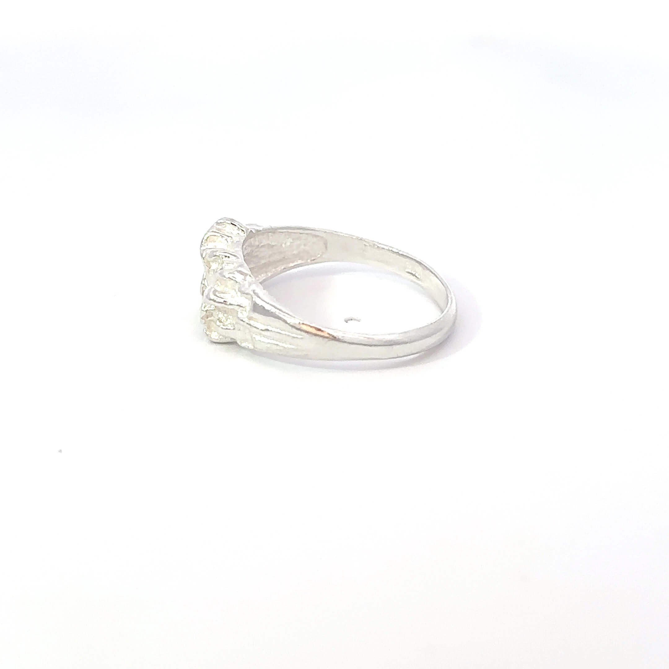 Zilveren ''Aubrey' piet piet ring