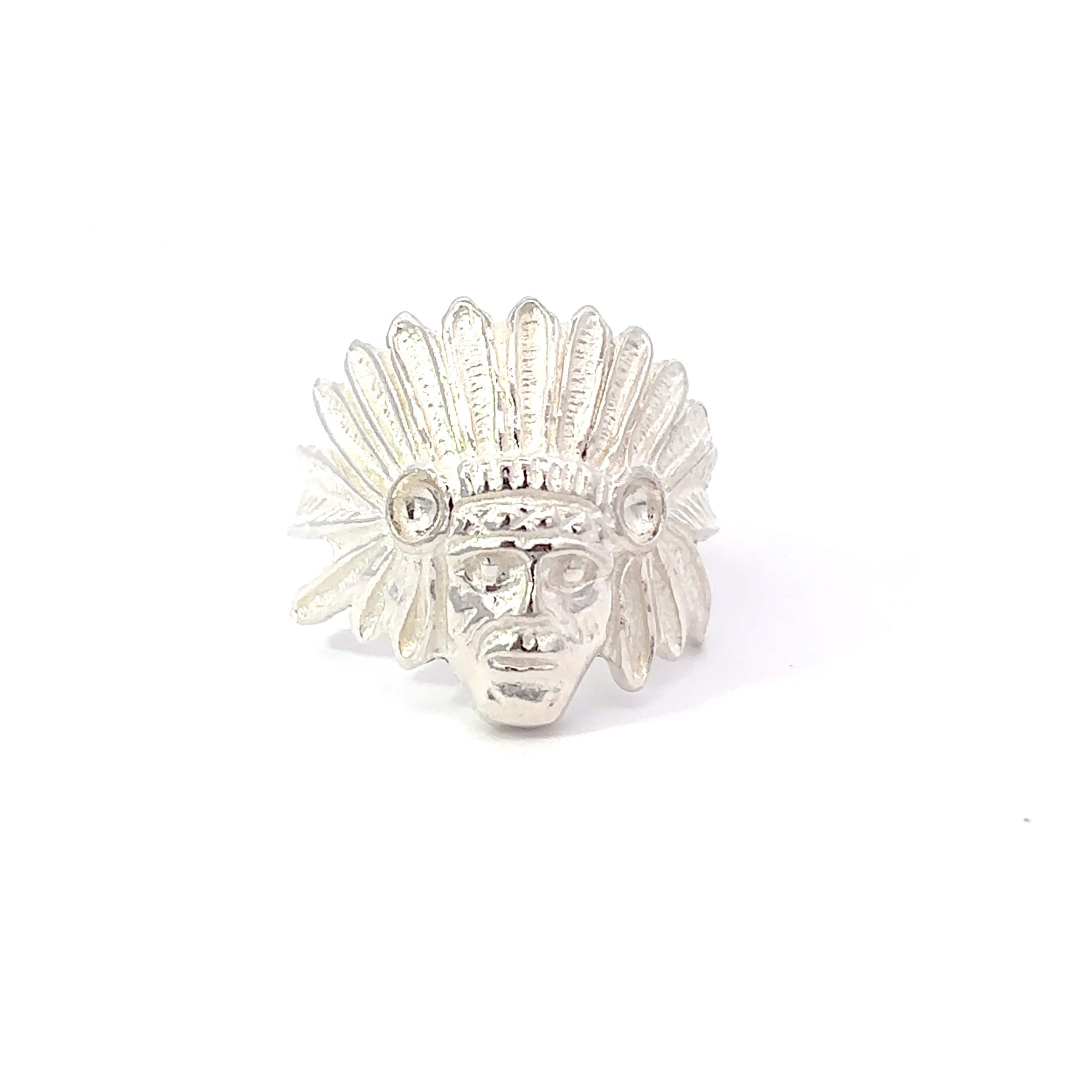 Zilveren ''Joseph'' indiaan ring