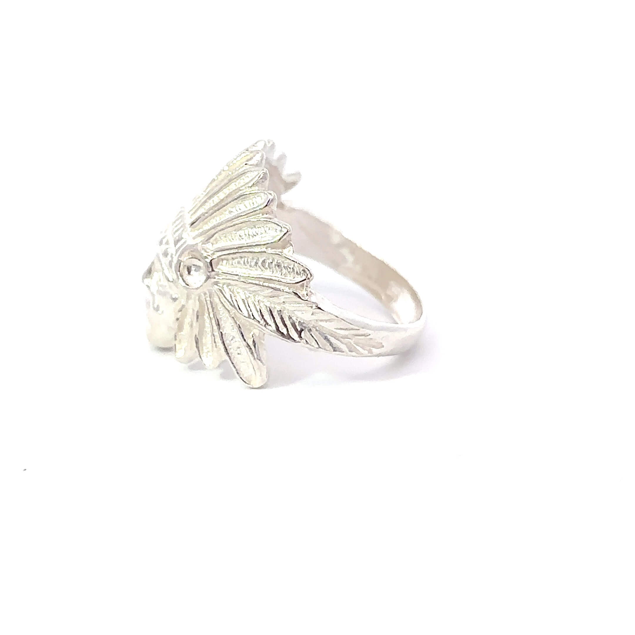 Zilveren ''Joseph'' indiaan ring