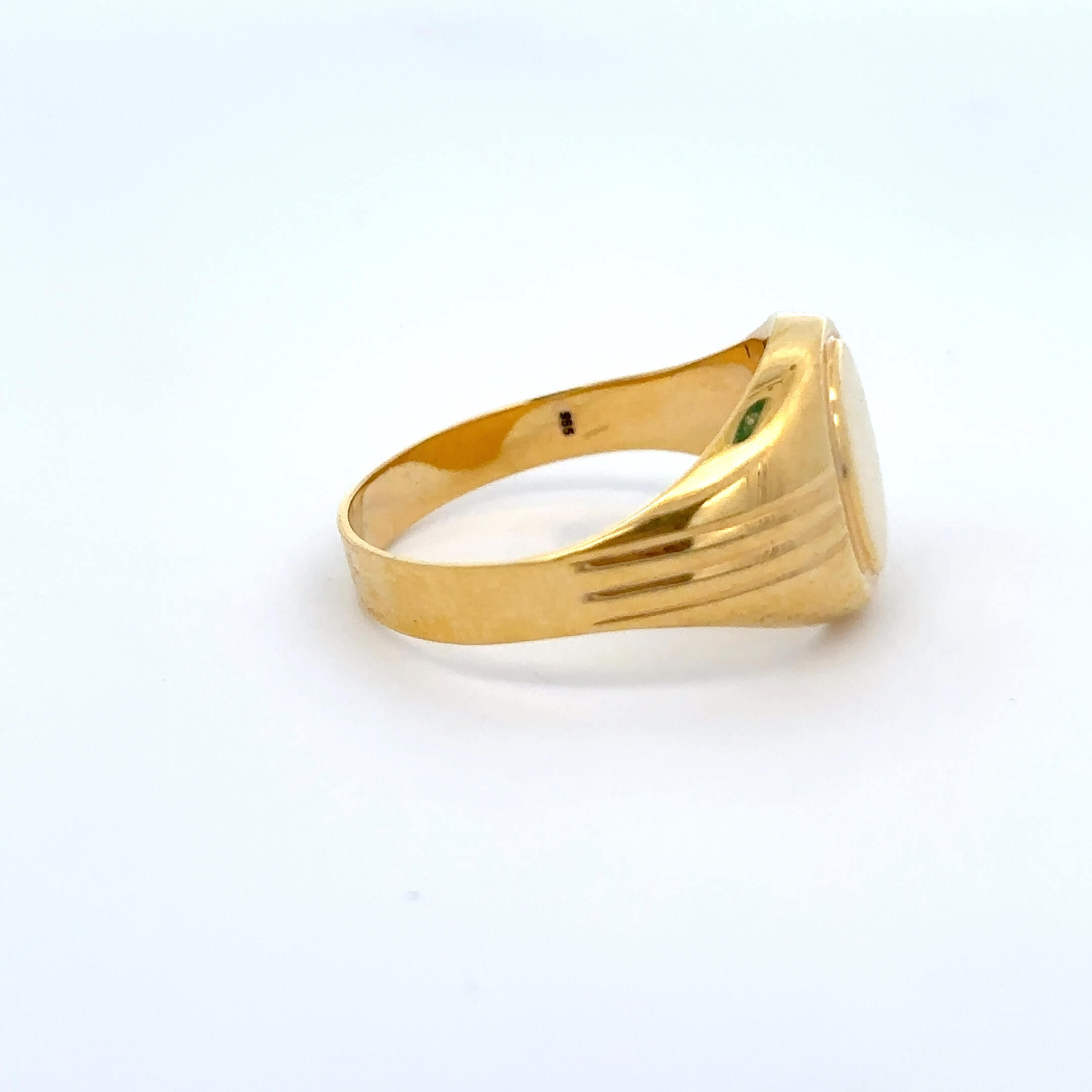 Gouden 14k ''Jacob'' zegelring