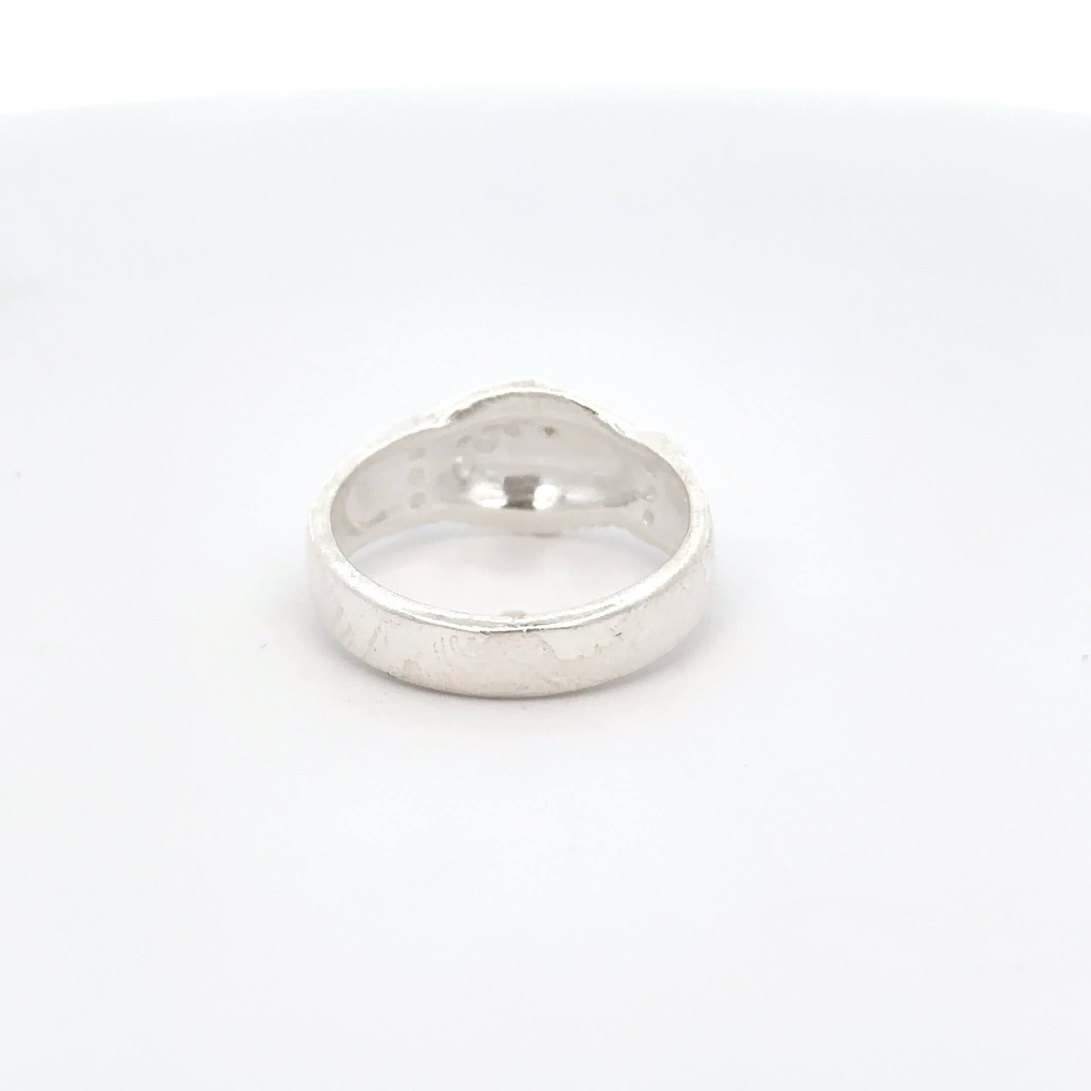 Zilveren vriendschapsring ''Jamie'' (met zirkonia)