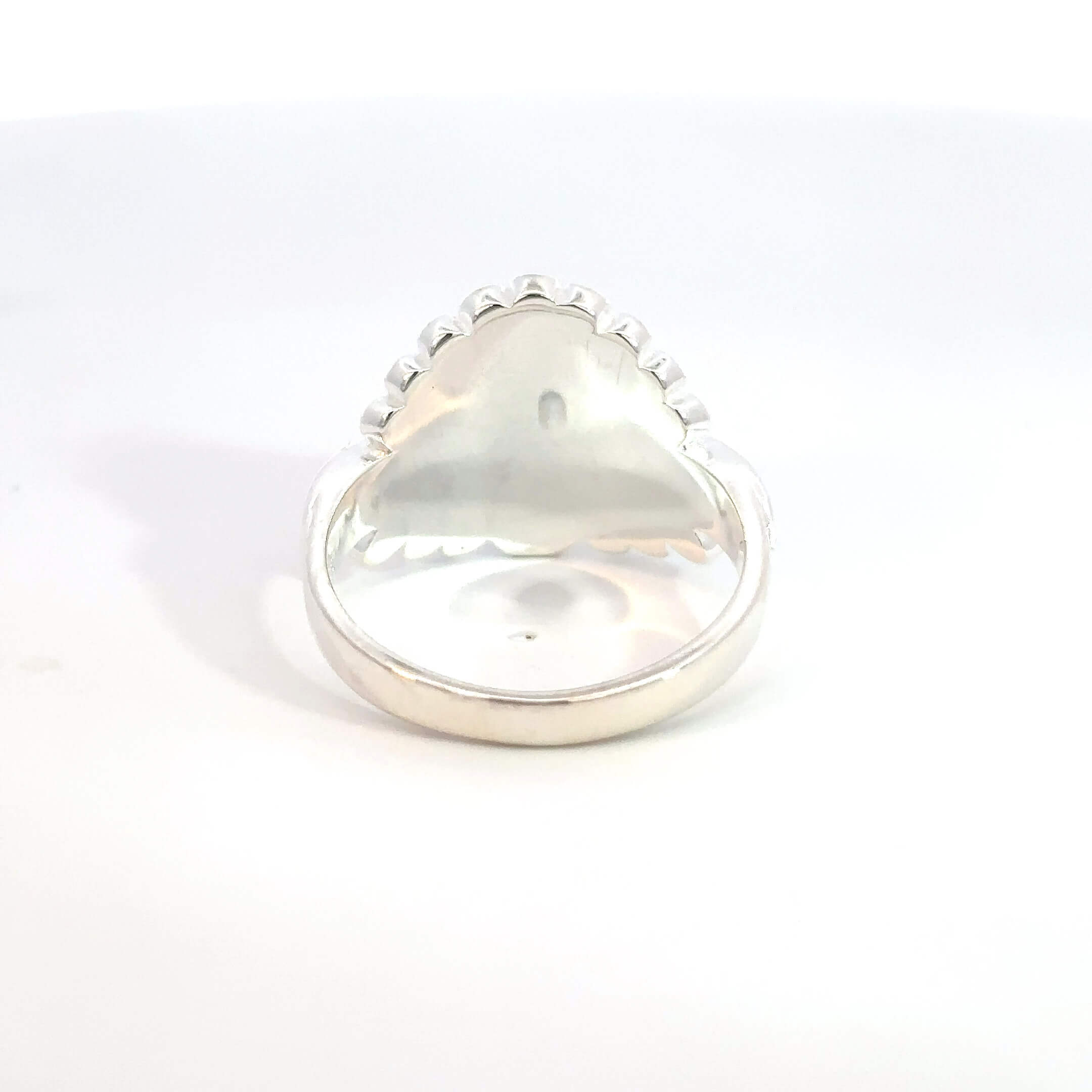 Zilveren indiaan ring ''Alenbo'' met zirkonia's